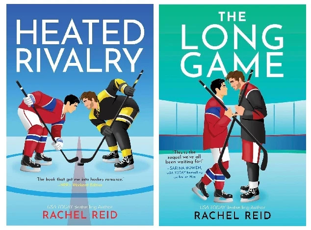 Rachel Reid Heated Rivalry & The Long Game 2 Books set Paperback New