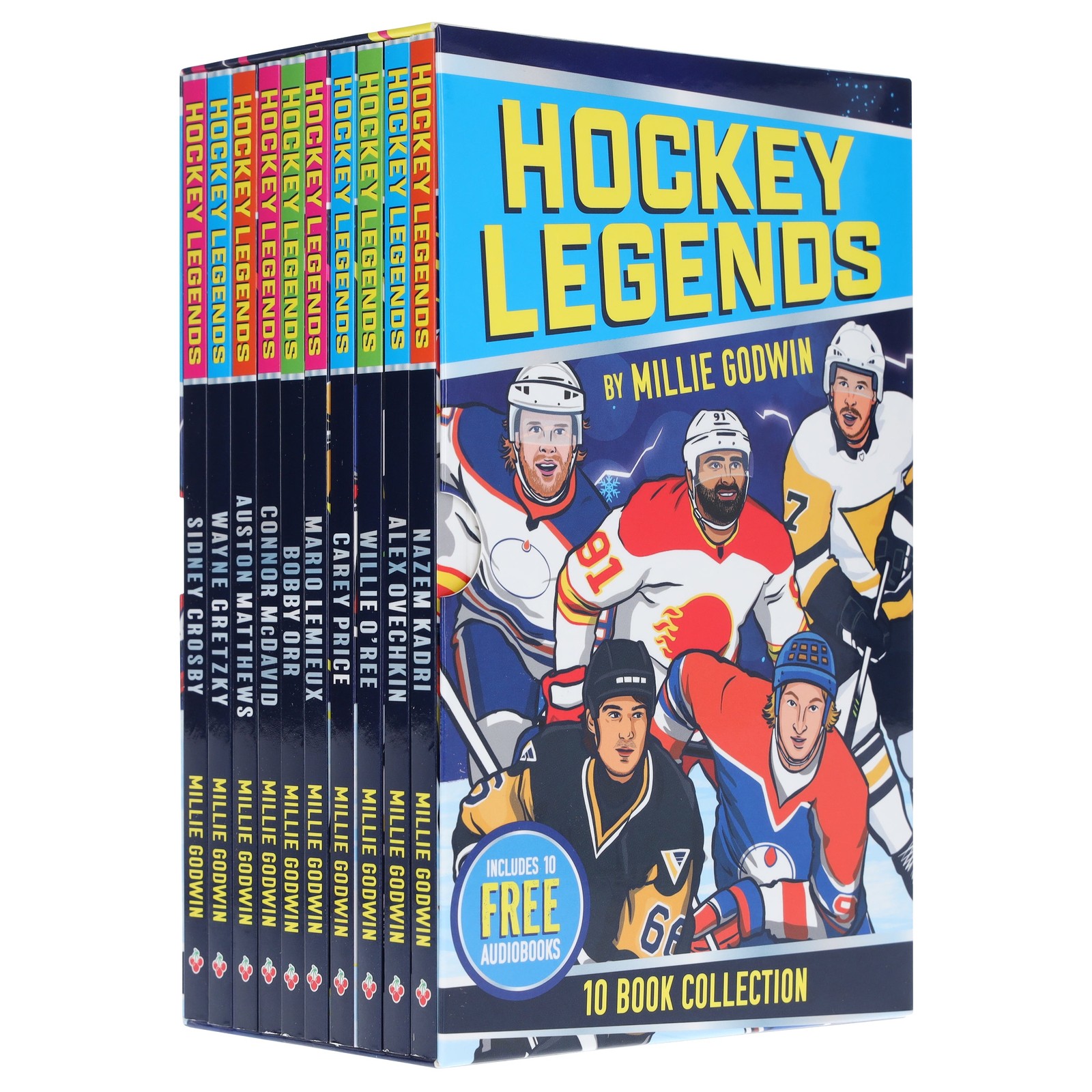 The Hockey Legends by Millie Godwin 10 Books Collection Box Set – Ages 7-9 – PB