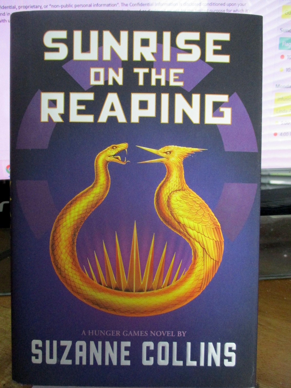 New “Sunrise on the Reaping” by Suzanne Collins, 1st Ed full # line 2024, 382p,