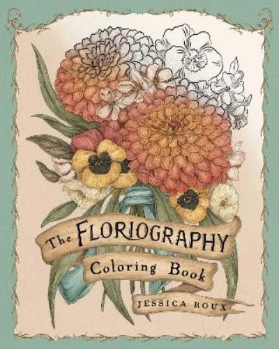 Jessica Roux Floriography Coloring Book (Paperback) (UK IMPORT)