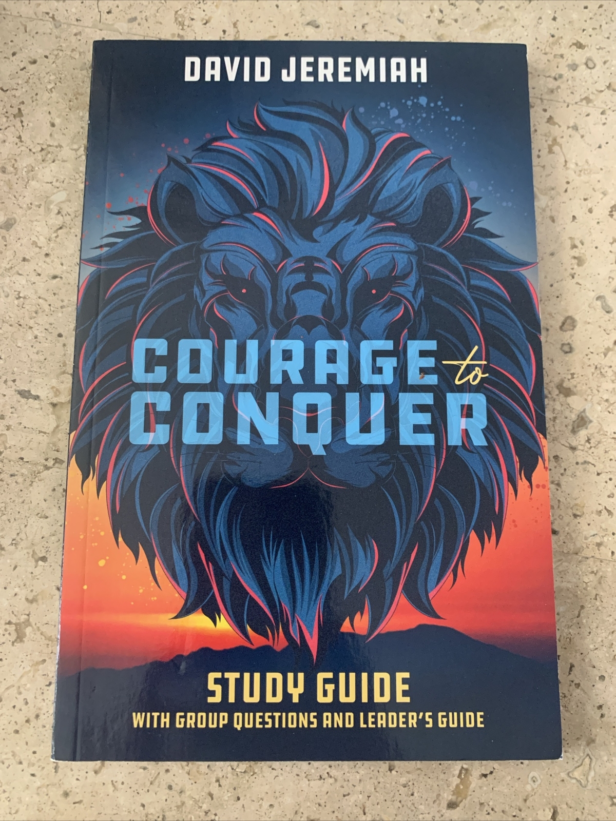 David Jeremiah Study Guide “COURAGE to CONQUER” Brand New Paperback ~Rare~